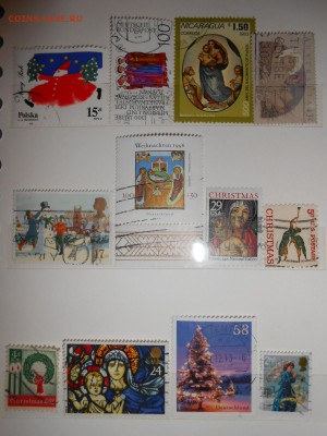 Марки на тему Новый Год, Рождество, религия, до 12.03.2015 - DSCN5886.JPG