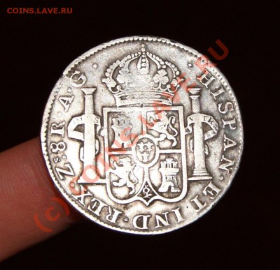Испанская монета 1820 года (подскажите и оцените) - DSC01554.JPG