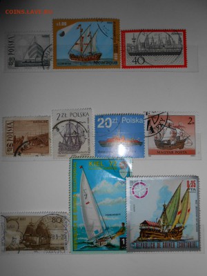 Марки КОРАБЛИ, 24 разных, до 13.03.2015 - DSCN5905.JPG
