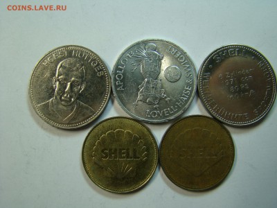 5 разных жетонов shell+1франц.турист. до 22.00мск 10.03.2015 - DSC07583.JPG