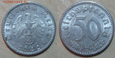 5 RM 1934 Е                        (кирха без даты) - оценка - 50 RP 1940 D.JPG