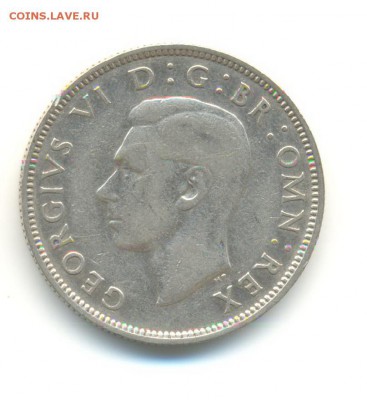Ag. Британия 2 шиллинга 1941 . до 11.03 22:00 - 4