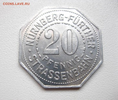НЮРНБЕРГ,20 пфеннигов 1921г(Sparkasse)!до 11.03.2015 - IMG_2756.JPG