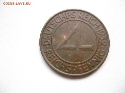 ВЕЙМАР,4 пфеннига 1932А(хорошая)!до 11.03.2015 - IMG_2740.JPG