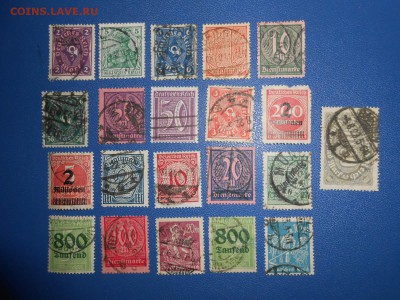 Марки Deutsches Reich. 21 шт. без повторов - DSCN5651.JPG
