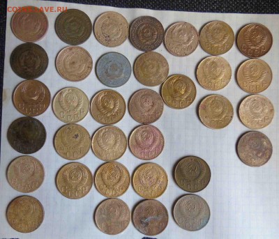 5 коп с 1928 по 1957г на оценку - 2