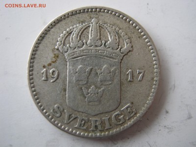 ШВЕЦИЯ 25 эре 1898. 1918. СЕРЕБРО. - 029.JPG