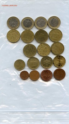 Евро. ОПТ 19 монеты. до 14.03 в 22.00 СТАРТ С 1 РУБЛЯ!!! - Coins-World-Super-Collection131