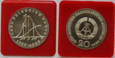 20 марок 1977, ГДР, Гаусс, оценка - DSC_6726.JPG