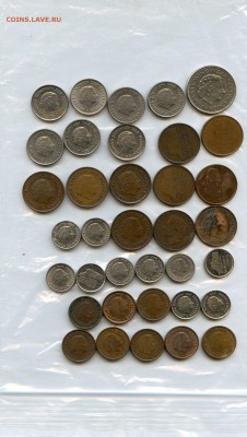 НИДЕРЛАНДЫ. ОПТ 36 монеты. до 14.03 в 22.00 СТАРТ С 1 РУБЛЯ! - Coins-World-Super-Collection142