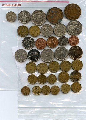 Колонии Англии ОПТ 36 шт. до 14.03 в 22.00 СТАРТ С 1 РУБЛЯ! - Coins-World-Super-Collection145