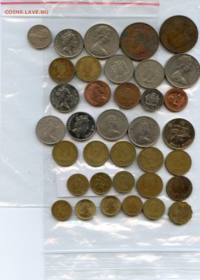 Колонии Англии ОПТ 36 шт. до 14.03 в 22.00 СТАРТ С 1 РУБЛЯ! - Coins-World-Super-Collection146