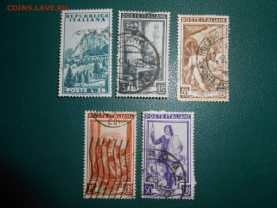 Старая ИТАЛИЯ, 5 марок, до 14.03.2015 - DSCN5999.JPG