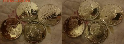 ДК СССР, Россия, СНГ в UNC и не только, Юбилейка и погодовка - Мэн Набор 1 крона Олимпиада 2014.JPG