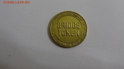 Транспортный жетон, США. Для оплаты проезда по мостам. - DSC04854.JPG