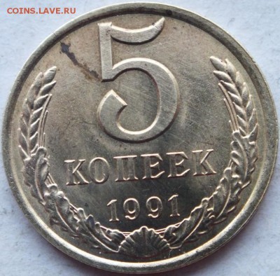 5 копеек 1991 года трещина определение, оценка. - DSCF0524
