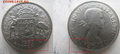 Брак. Австралия флорин 1963. до 13.03. в 21°°. - флорин