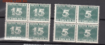 марки Польша доплата 2 кварта 1938 - 442