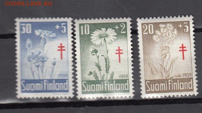Финляндия флора (медицына) чистые 1959 - 458