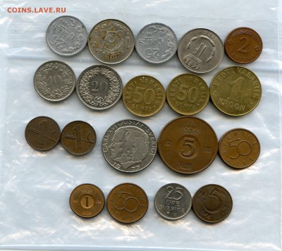 ЕВРОПА - СОЛЯНКА. ОПТ 19 шт до 15.03 в 22.00 СТАРТ С 1 РУБ! - Coins-World-Super-Collection160