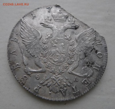 Рубль 1771 года СПБ TI АШ - ekat2