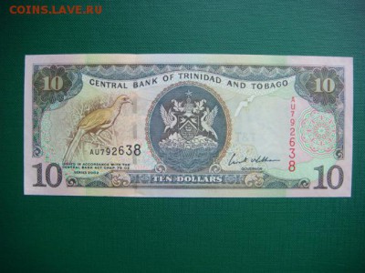 Тринидад и Тобаго 10 долларов 2002 UNC до 17.03 (21.00мск) - DSC09968.JPG