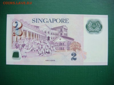 Сингапур 2 доллара 1999 UNC пластик до 17.03 (21.00мск) - DSC09973.JPG