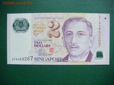 Сингапур 2 доллара 1999 UNC пластик до 17.03 (21.00мск) - DSC09972.JPG
