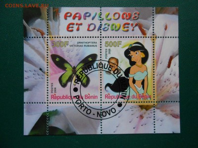 ДИСНЕЙ и БАБОЧКИ, 5 блоков, Бенин - DSCN5964.JPG
