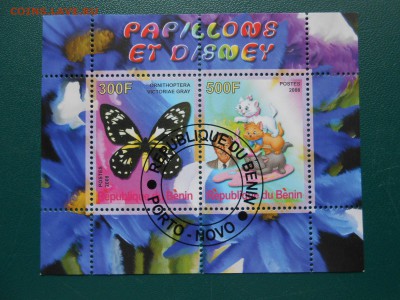 ДИСНЕЙ и БАБОЧКИ, 5 блоков, Бенин - DSCN5962.JPG