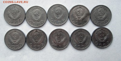 10 копеек__10 шт__1946-1956__  до 16.03.2015  23-00 - 10 001 ав 