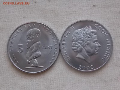 Иностранные монеты, наборы, 2евро, польша, приднестр, Киргиз - Кука о-ва 5 центов 2000.JPG