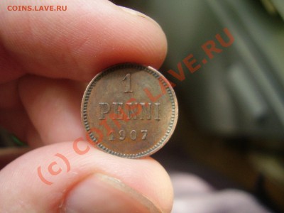 1 пенни 1907г. , Русс.Финляндия до 10.06 21:30 Москвы - P1100422.JPG