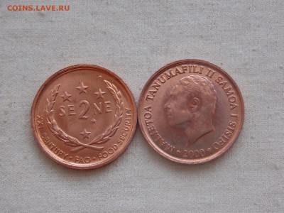 Иностранные монеты, наборы, 2евро, польша, приднестр, Киргиз - Самоа 2 сене 2000.JPG