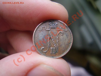 1 пенни 1907г. , Русс.Финляндия до 10.06 21:30 Москвы - P1100423.JPG