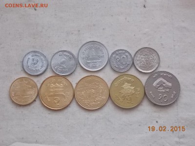 Иностранные монеты, наборы, 2евро, польша, приднестр, Киргиз - непал 1.JPG