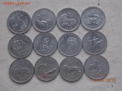 Иностранные монеты, наборы, 2евро, польша, приднестр, Киргиз - сомалилэнд набор знаки зодиака аверс.JPG