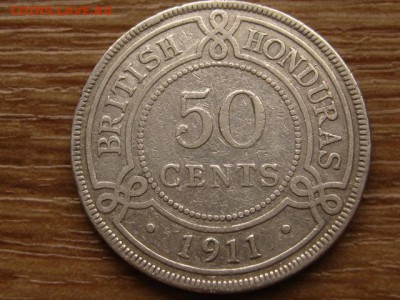 Брит. Гондурас 50 центов 1911 до 14.03.15 в 14.00 М - IMG_1226