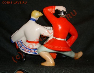 Фарфоровая статуэтка - плясуны. Полонский ЗХК. - 333.JPG