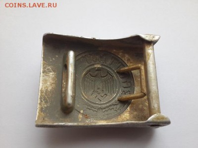 Немецкая алюминиевая пряжка 3-го рейха. До 13.03.2015 22-00. - Пряжка немецкая аллюминиевая  (5)