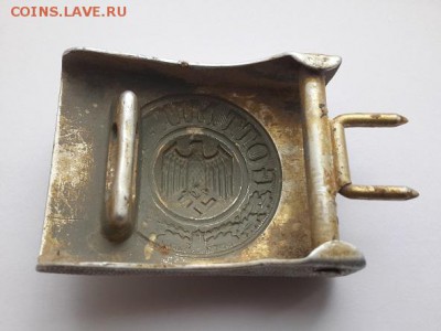 Немецкая алюминиевая пряжка 3-го рейха. До 13.03.2015 22-00. - Пряжка немецкая аллюминиевая  (6)