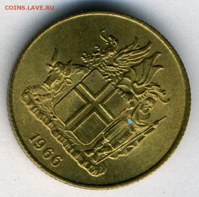 Исландия 1 крона  1966  до 16.03.15.--- в 22-00 - img135 - копия - копия (7) - копия