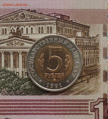 КК 5руб. Винторогий козел, 1991 г.до 19.03.15г.22:00 (мск) - DSCN9599.JPG
