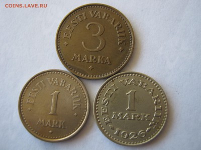 ЭСТОНИЯ 1 марка 1926,1922 + 3 марки 1925. ПРЕДПРОДАЖНАЯ. - 093.JPG