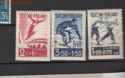 марки Финляндия спорт чистые 1938г - 22