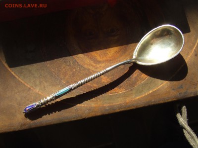 ложка серебрянная с эмалями.84пр. до 16марта 22-00мск - л эм-5.JPG