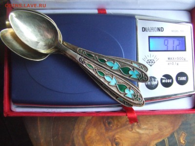 набор серебряных кофейных ложек.875пр.до 16мар 22-00мск - лож-4.JPG