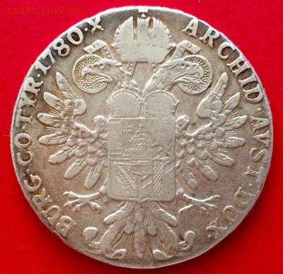 Талер Марии Терезии 1780 рестрайк возможно ранний - image-14-03-15-12-07-7
