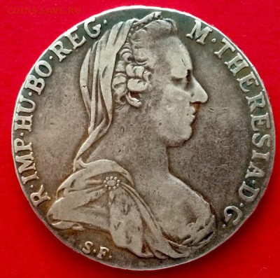 Талер Марии Терезии 1780 рестрайк возможно ранний - image-14-03-15-12-07-6