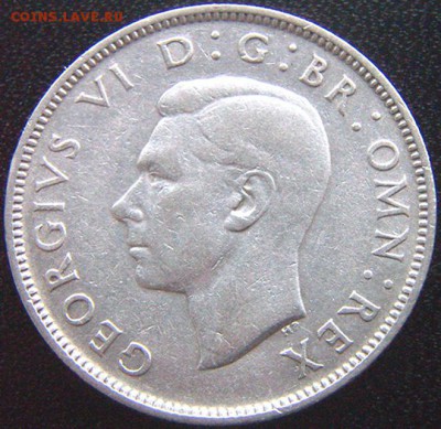 Серебряный британский флорин (2 шиллинга) 1942_14.03_22.22 - 9611